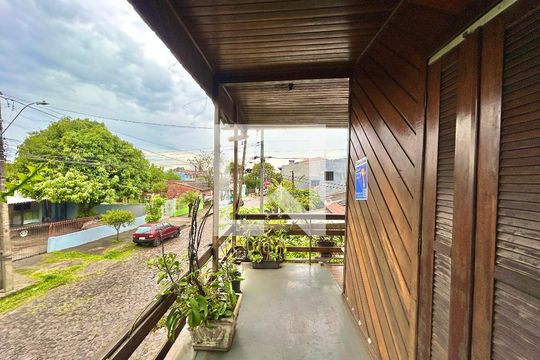 Varanda do Quarto de apartamento para alugar com 1 quarto, 46m² em Arroio da Manteiga, São Leopoldo