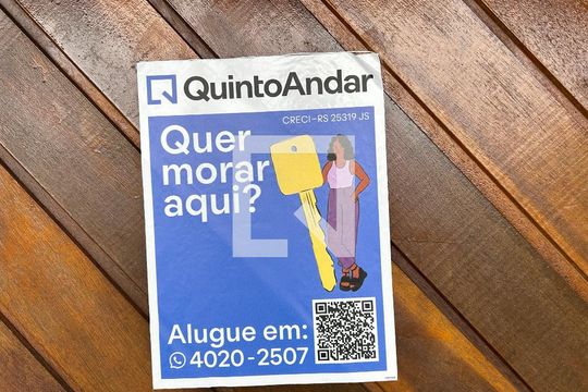 Placa de apartamento para alugar com 1 quarto, 46m² em Arroio da Manteiga, São Leopoldo