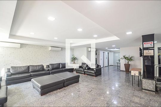 Área comum - Hall de apartamento para alugar com 2 quartos, 64m² em Centro, São Bernardo do Campo