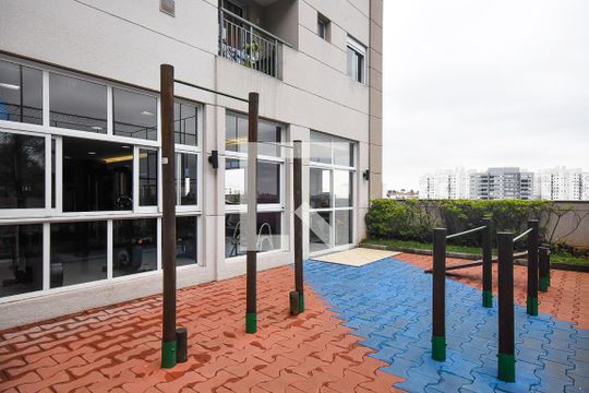 Área comum de apartamento para alugar com 2 quartos, 47m² em Vila Andrade, São Paulo
