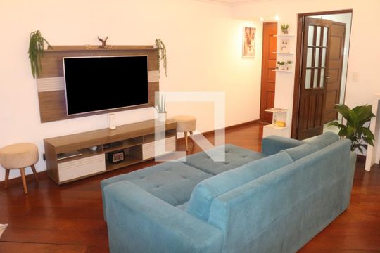 Sala de apartamento para alugar com 3 quartos, 145m² em Barcelona, São Caetano do Sul