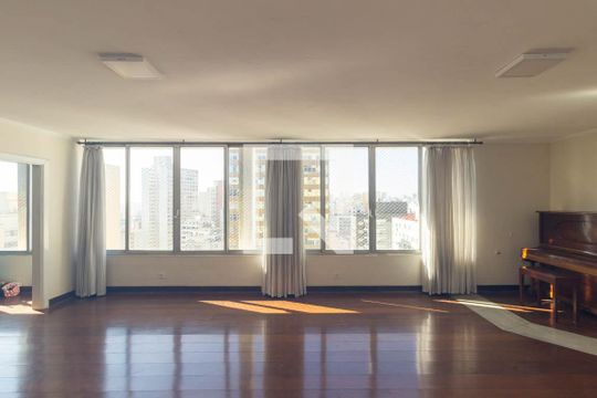 Sala de apartamento à venda com 4 quartos, 492m² em Santa Cecilia, São Paulo