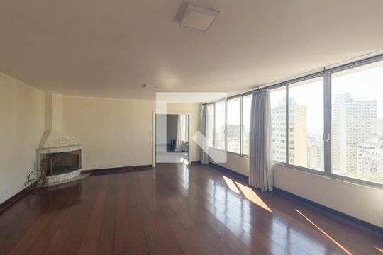 Sala de apartamento à venda com 4 quartos, 492m² em Santa Cecilia, São Paulo