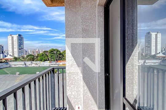 Varanda da Sala de apartamento à venda com 2 quartos, 39m² em Vila Regente Feijó, São Paulo