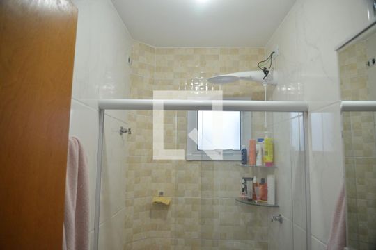 Banheiro Social de apartamento à venda com 2 quartos, 92m² em Parque das Nações, Santo André