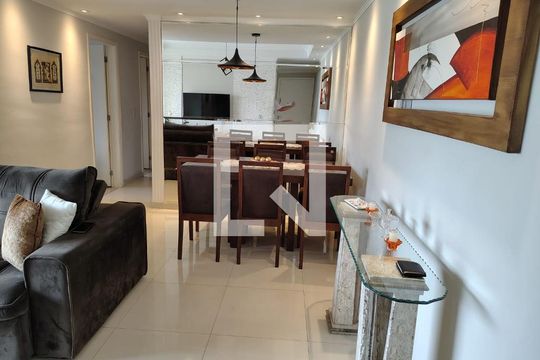 Sala de apartamento à venda com 3 quartos, 76m² em Vila Carrão, São Paulo