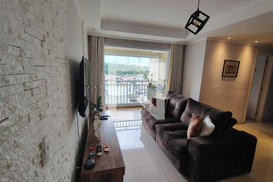 Sala de apartamento à venda com 3 quartos, 76m² em Vila Carrão, São Paulo