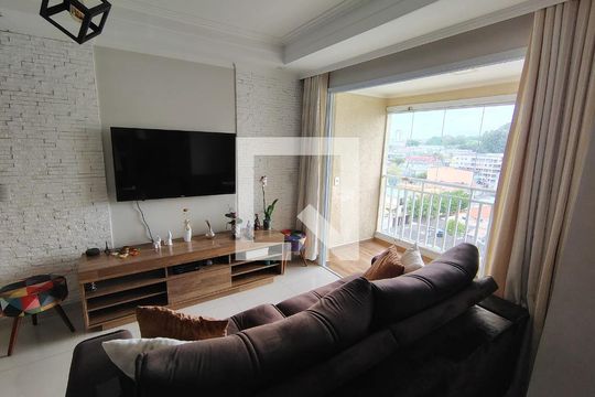Sala de apartamento à venda com 3 quartos, 76m² em Vila Carrão, São Paulo