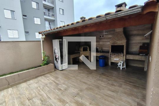 Área comum - Churrasqueira de apartamento à venda com 3 quartos, 76m² em Vila Carrão, São Paulo