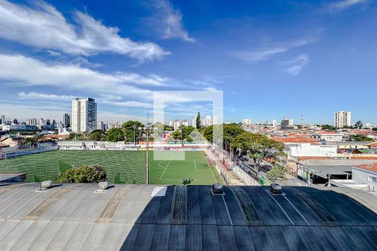 Varanda da Sala de apartamento à venda com 2 quartos, 39m² em Vila Regente Feijó, São Paulo