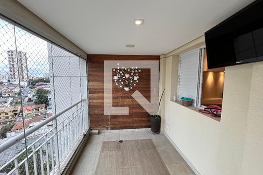 Varanda da Sala de apartamento à venda com 3 quartos, 144m² em Lauzane Paulista, São Paulo