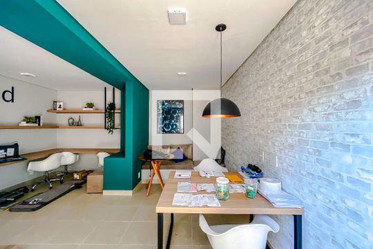 Área comum de apartamento para alugar com 1 quarto, 24m² em Brás, São Paulo