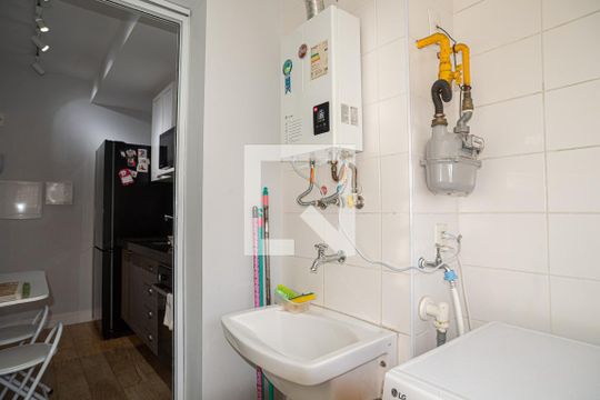 Área de Serviço de apartamento à venda com 1 quarto, 48m² em Bela Vista, São Paulo