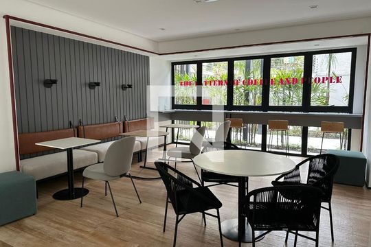 Área comum de apartamento para alugar com 1 quarto, 26m² em Vila Olímpia, São Paulo