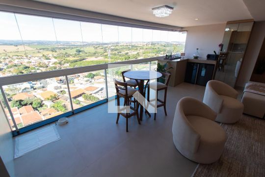 Varanda gourmet de apartamento para alugar com 3 quartos, 140m² em Parque dos Pomares, Campinas