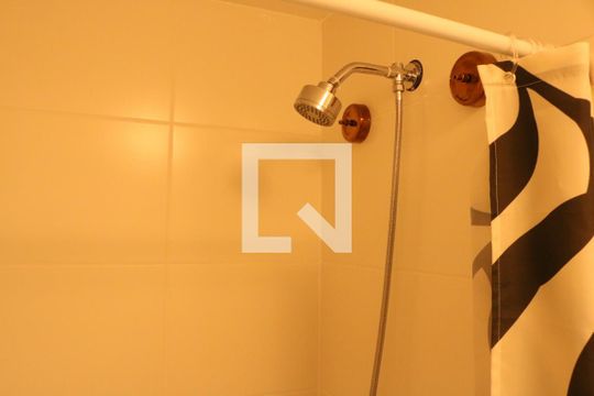 Banheiro da Suíte de apartamento para alugar com 1 quarto, 29m² em Parque Industrial Tomas Edson, São Paulo