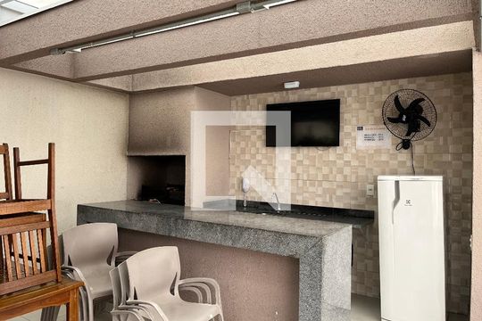 Área comum - Churrasqueira de apartamento para alugar com 1 quarto, 29m² em Parque Industrial Tomas Edson, São Paulo