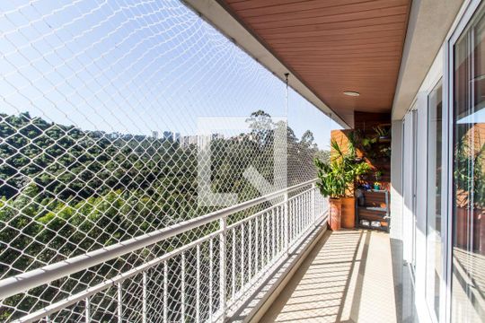 Varanda de apartamento à venda com 1 quarto, 50m² em Residencial Tambore Iii, Santana de Parnaíba