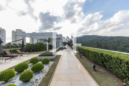 Área comum de apartamento à venda com 1 quarto, 50m² em Residencial Tambore Iii, Santana de Parnaíba