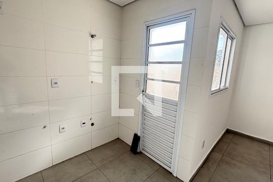 Cozinha de apartamento à venda com 2 quartos, 67m² em Jardim Santo Alberto, Santo André