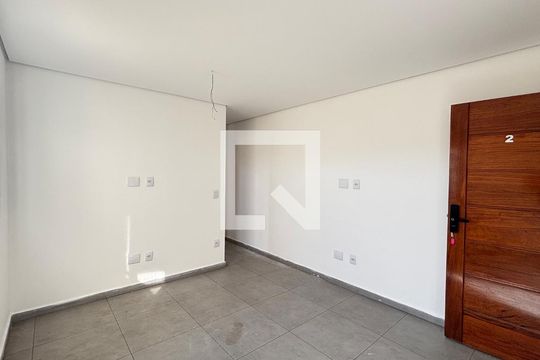 Sala de apartamento à venda com 2 quartos, 67m² em Jardim Santo Alberto, Santo André