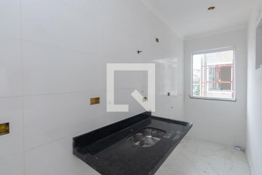Cozinha  de apartamento à venda com 2 quartos, 45m² em Vila Isolina Mazzei, São Paulo