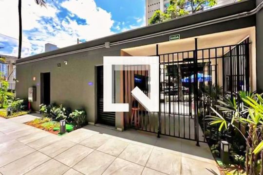 Fachada de apartamento à venda com 1 quarto, 27m² em Campo Belo, São Paulo