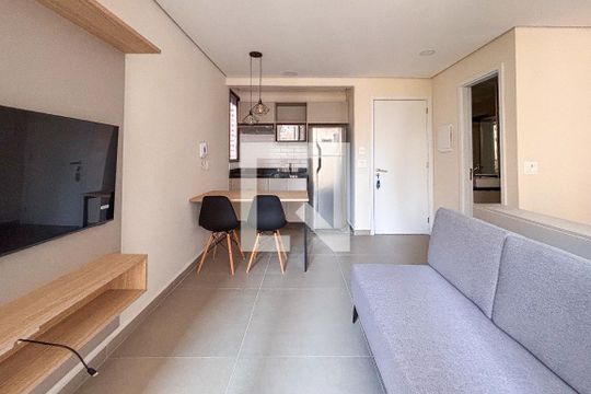 Studio de kitnet/studio para alugar com 1 quarto, 35m² em Vila Madalena, São Paulo