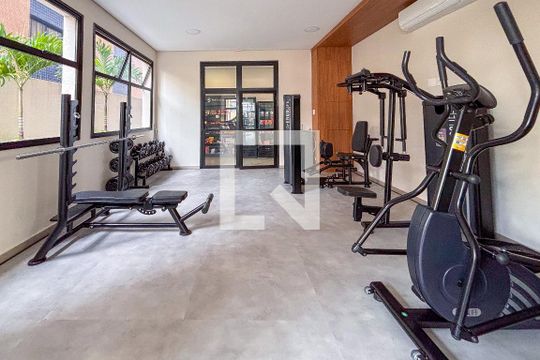 Área comum de kitnet/studio para alugar com 1 quarto, 35m² em Vila Madalena, São Paulo