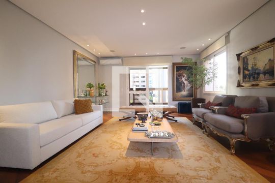 Sala de apartamento à venda com 3 quartos, 260m² em Jardim, Santo André