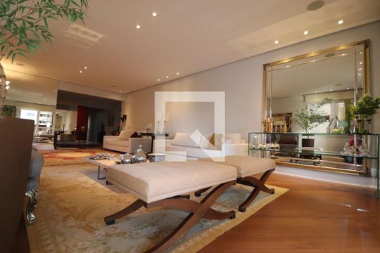 Sala de apartamento à venda com 3 quartos, 260m² em Jardim, Santo André