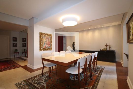Sala de jantar de apartamento à venda com 3 quartos, 260m² em Jardim, Santo André