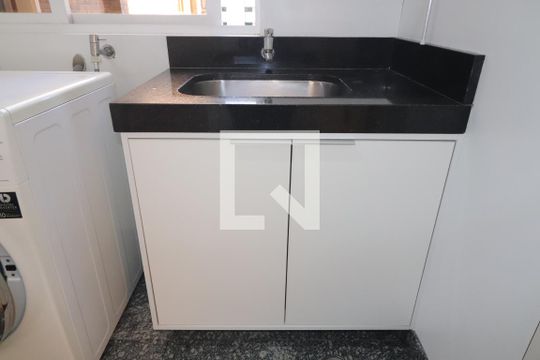 Área de Serviço de apartamento à venda com 3 quartos, 260m² em Jardim, Santo André
