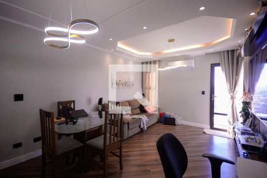 Sala de apartamento à venda com 3 quartos, 82m² em Sacomã, São Paulo