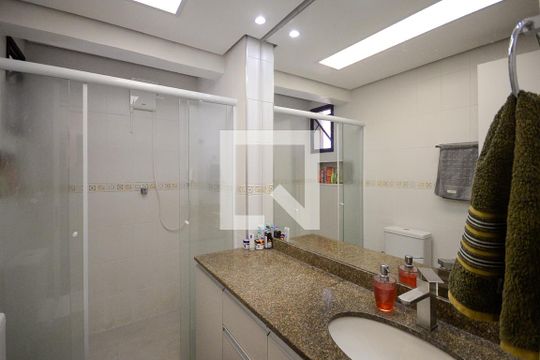 Banheiro da Suite de apartamento à venda com 3 quartos, 82m² em Sacomã, São Paulo