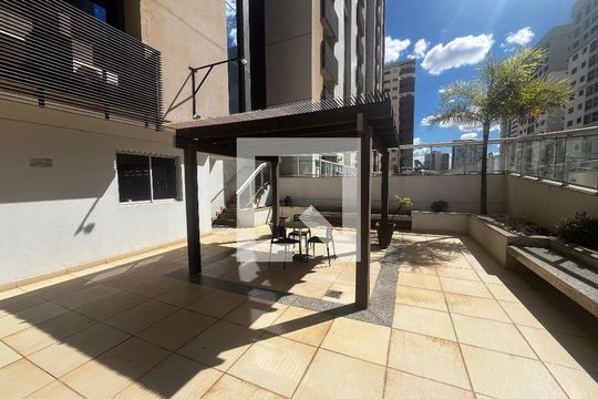 Área comum de kitnet/studio para alugar com 1 quarto, 36m² em Águas Claras, Brasília