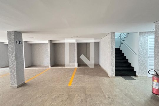 Área Comum - Garagem de apartamento à venda com 2 quartos, 63m² em Jardim Santo Alberto, Santo André