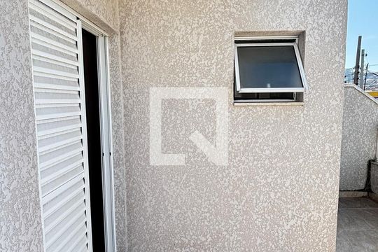 Varanda da Suite de apartamento à venda com 2 quartos, 63m² em Jardim Santo Alberto, Santo André
