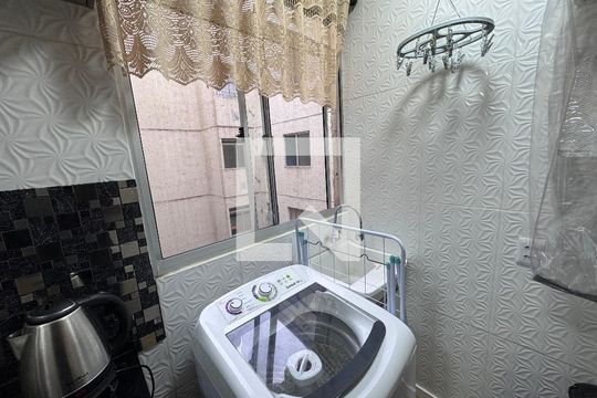 Área de Serviço de apartamento à venda com 2 quartos, 46m² em Santos Dumont, São Leopoldo