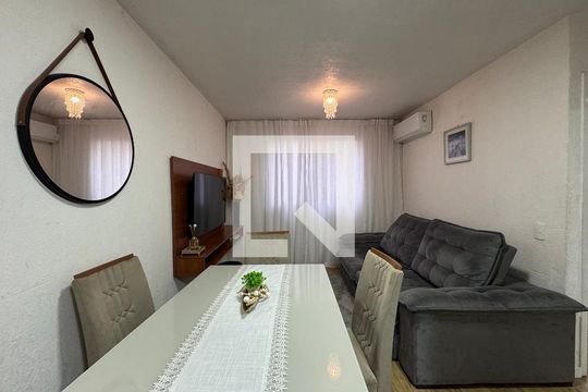 Sala de apartamento à venda com 2 quartos, 46m² em Santos Dumont, São Leopoldo