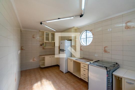 Cozinha de casa para alugar com 2 quartos, 90m² em Vila Campestre, São Paulo
