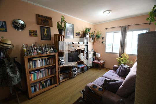 Sala de apartamento à venda com 1 quarto, 55m² em Ponte Preta, Campinas