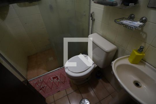 Banheiro da Suíte de apartamento à venda com 1 quarto, 55m² em Ponte Preta, Campinas