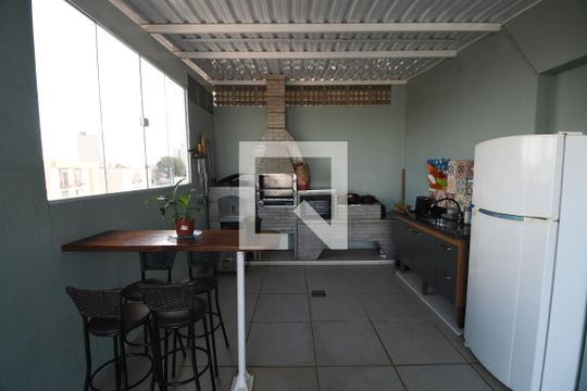 Área comum - Churrasqueira de apartamento à venda com 1 quarto, 55m² em Ponte Preta, Campinas