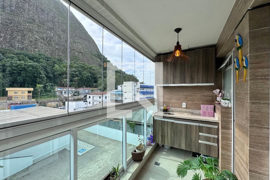 Varanda de apartamento à venda com 3 quartos, 126m² em Recreio dos Bandeirantes, Rio de Janeiro