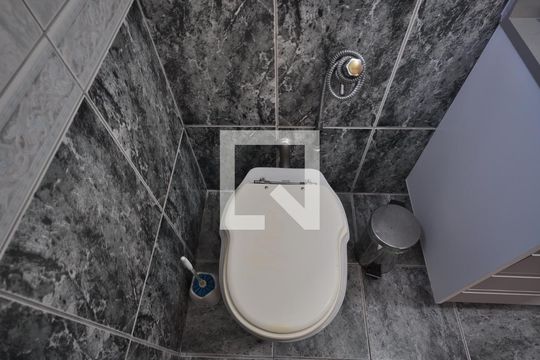 Banheiro Social de apartamento para alugar com 2 quartos, 63m² em Vila Guilherme, São Paulo