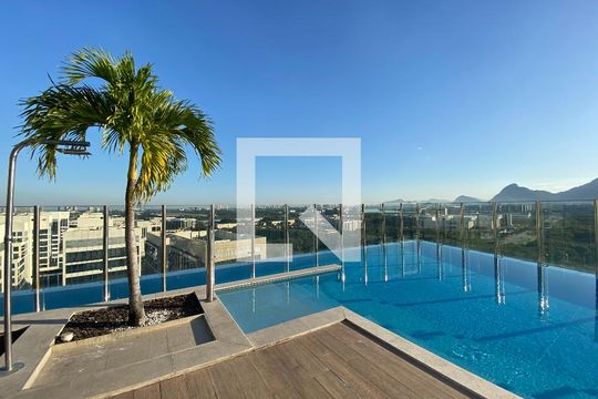 Área comum - Piscina de apartamento à venda com 2 quartos, 85m² em Barra da Tijuca, Rio de Janeiro