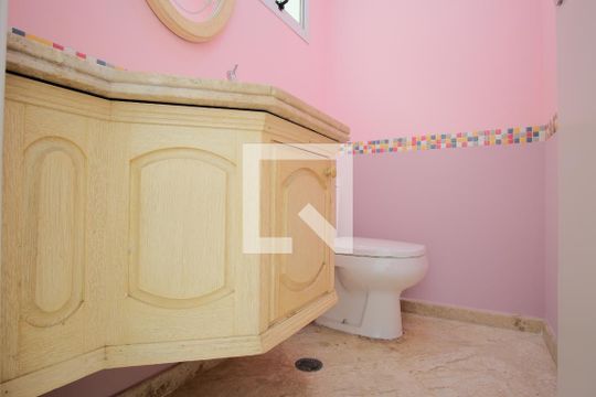 Lavabo da Sala de casa de condomínio para alugar com 5 quartos, 290m² em Vila Carrão, São Paulo