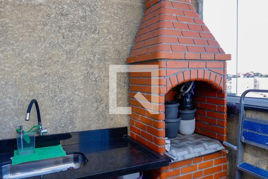 Área comum - Churrasqueira de apartamento à venda com 3 quartos, 95m² em São Pedro, Osasco