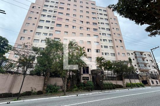 Fachada e portaria de apartamento para alugar com 2 quartos, 53m² em Assunção, São Bernardo do Campo